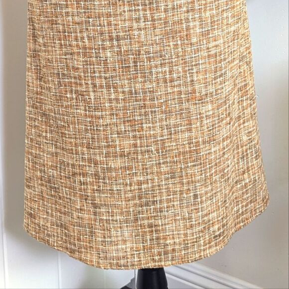 Piazza Sempione 4 Linen Italy Skirt Quiet Luxury Minimalist Preppy Coastal - Picture 5 of 9